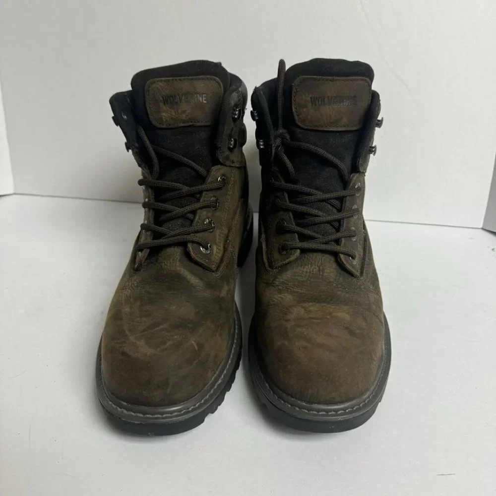 Wolverine Mens FloorHand Steel Toe Waterproof Boot Size 11EW